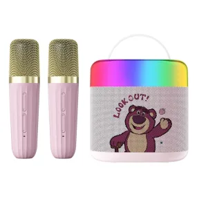 Disney K1 dual microphone Wireless karaoke microphone & speaker