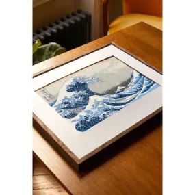 DMC British Museum Cross Stitch Kit The Great Wave Katsushika Hokusai 36X26 CM