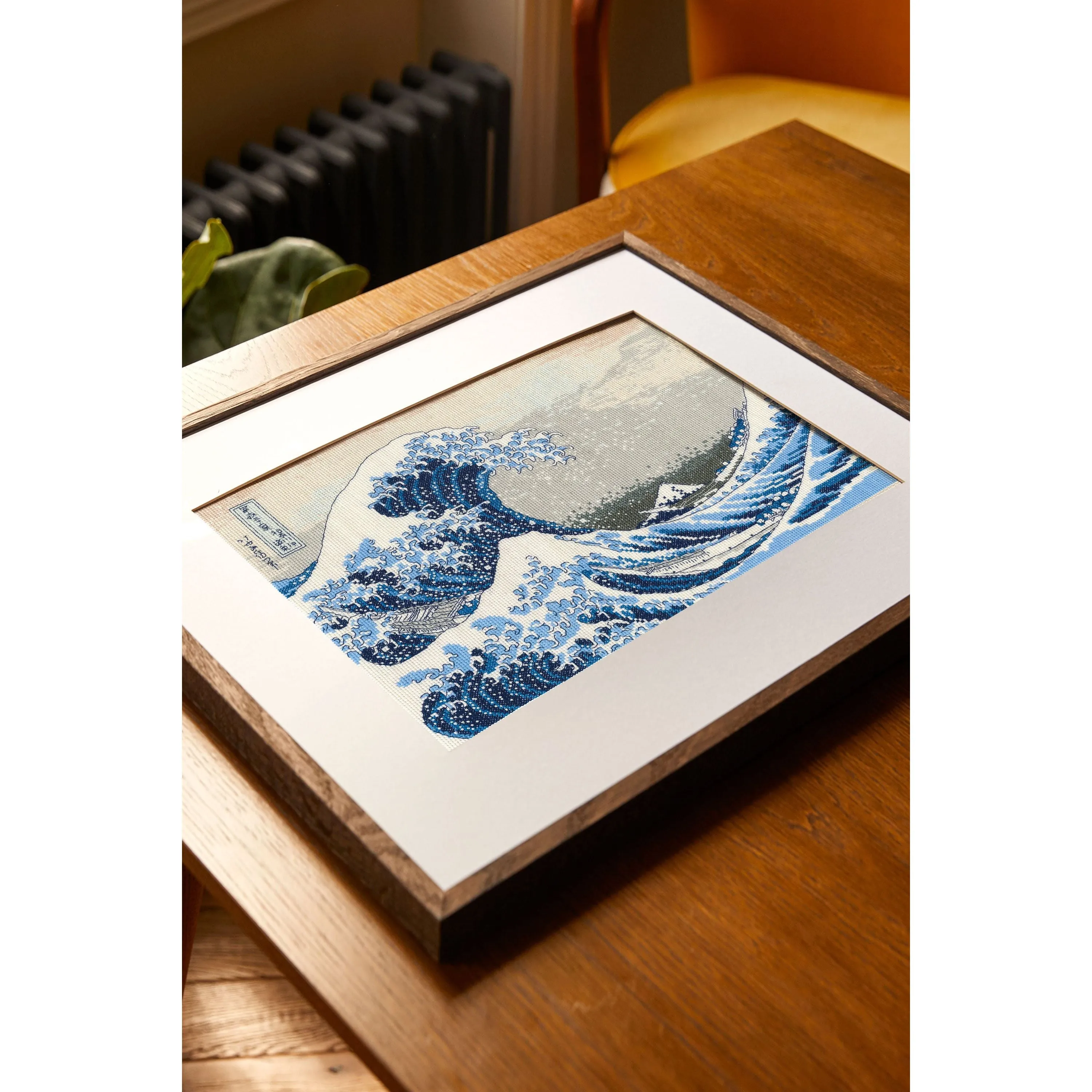 DMC British Museum Cross Stitch Kit The Great Wave Katsushika Hokusai 36X26 CM