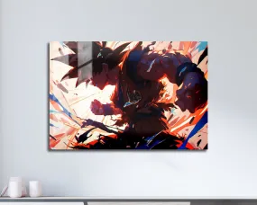 Dragon Ball Artistic Goku Metal Poster