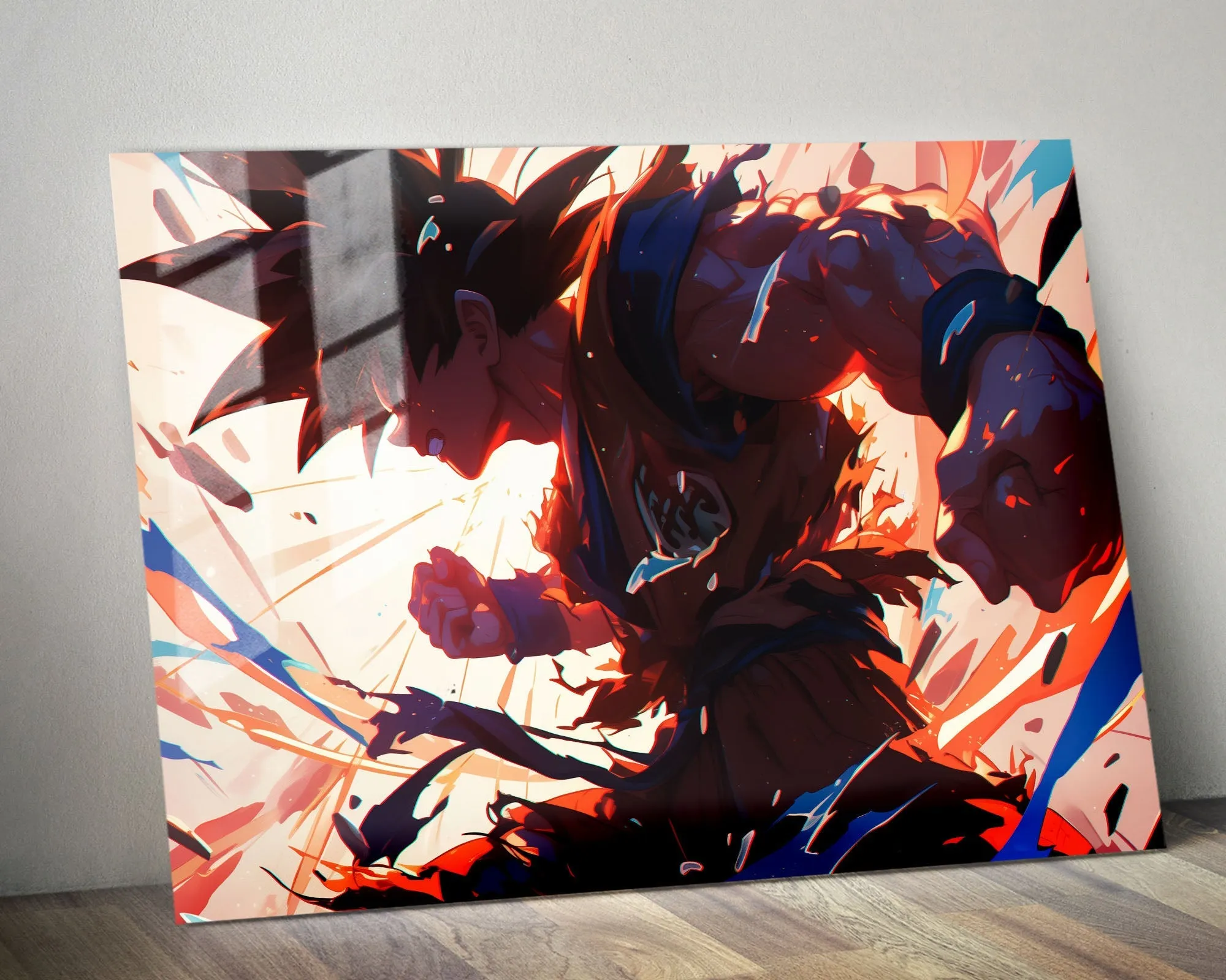 Dragon Ball Artistic Goku Metal Poster