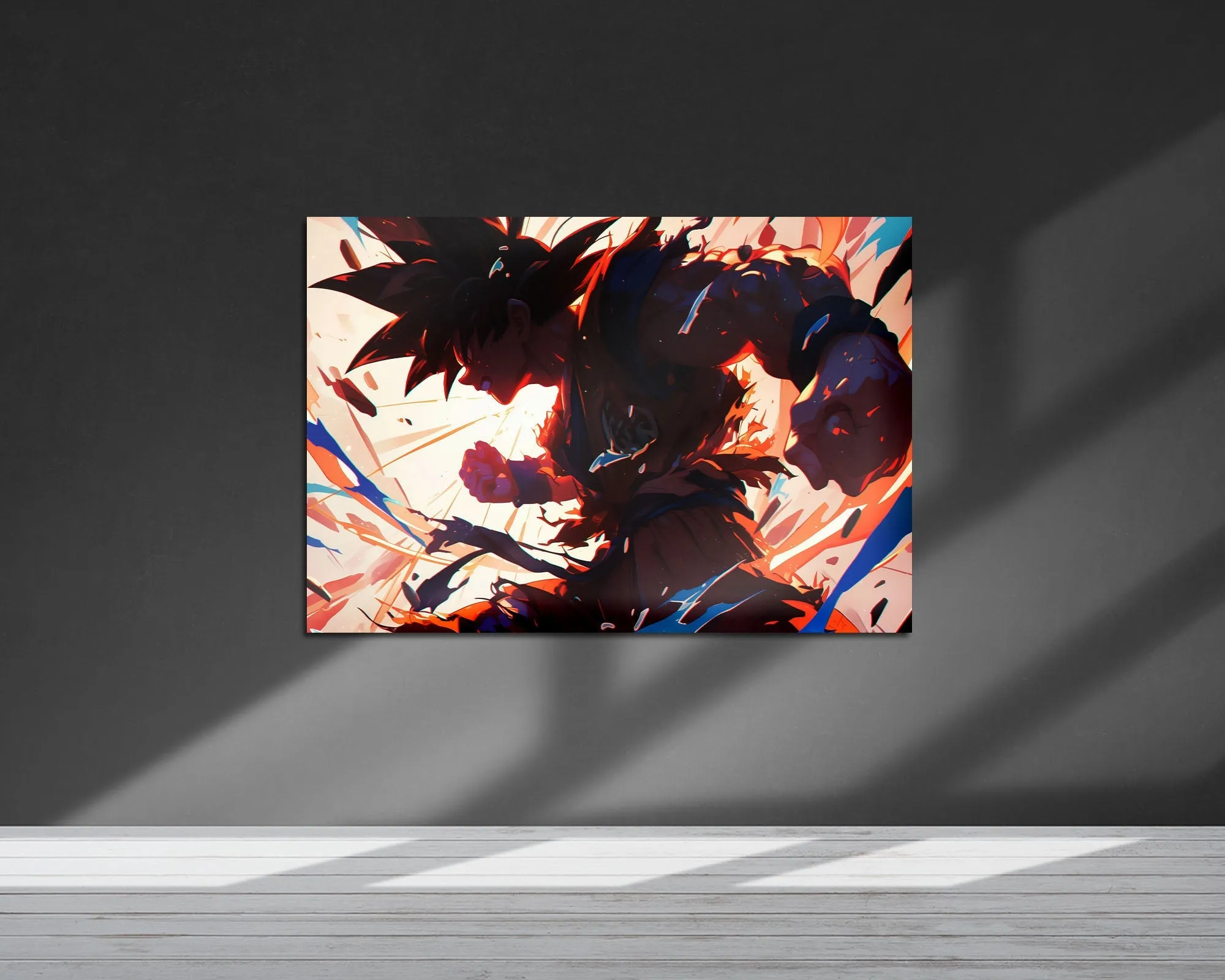 Dragon Ball Artistic Goku Metal Poster