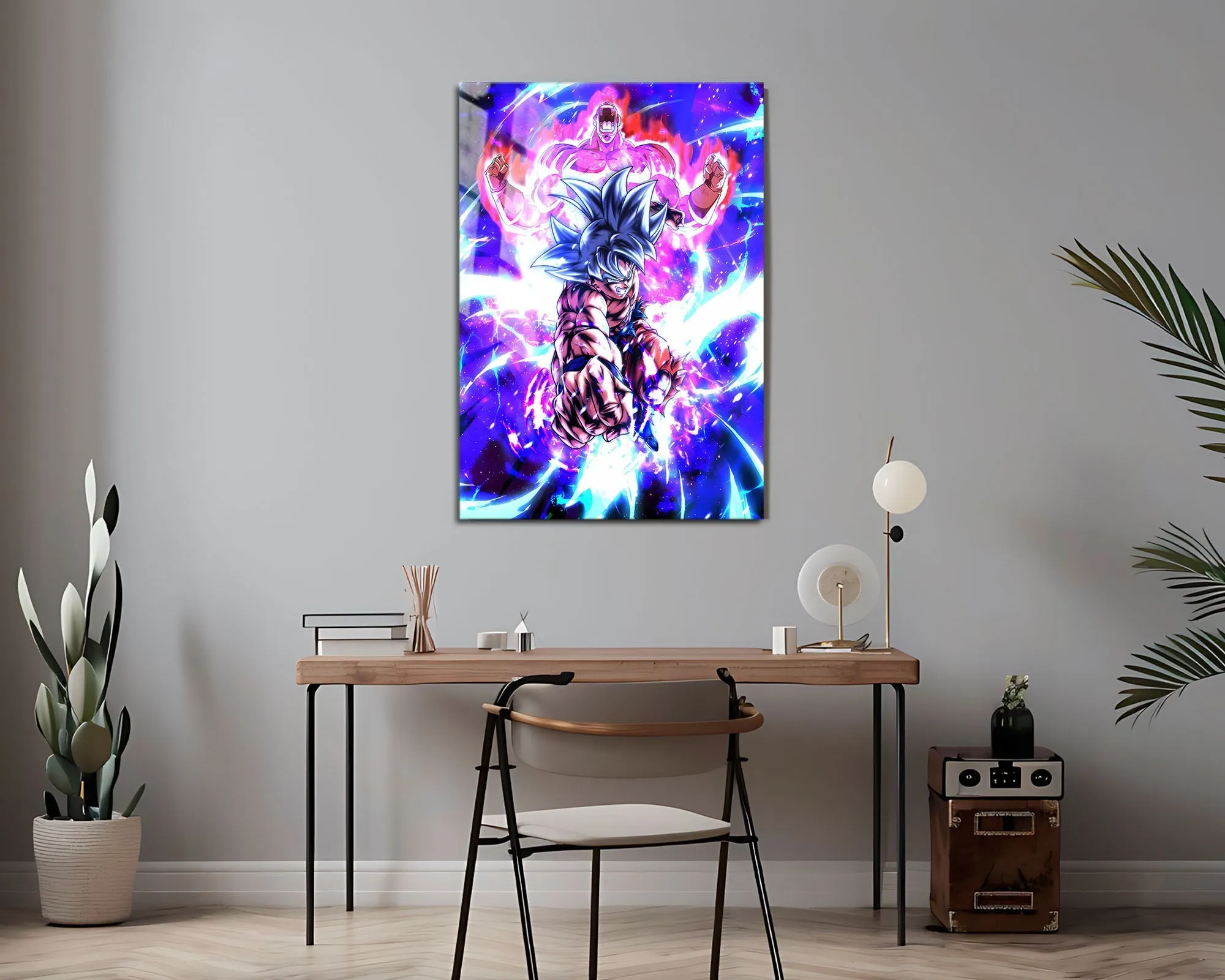 Dragon Ball Goku Jiren Flare Metal Poster