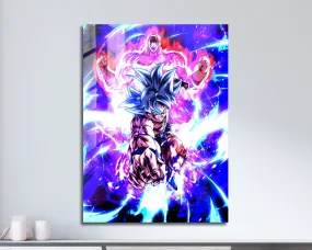 Dragon Ball Goku Jiren Flare Metal Poster