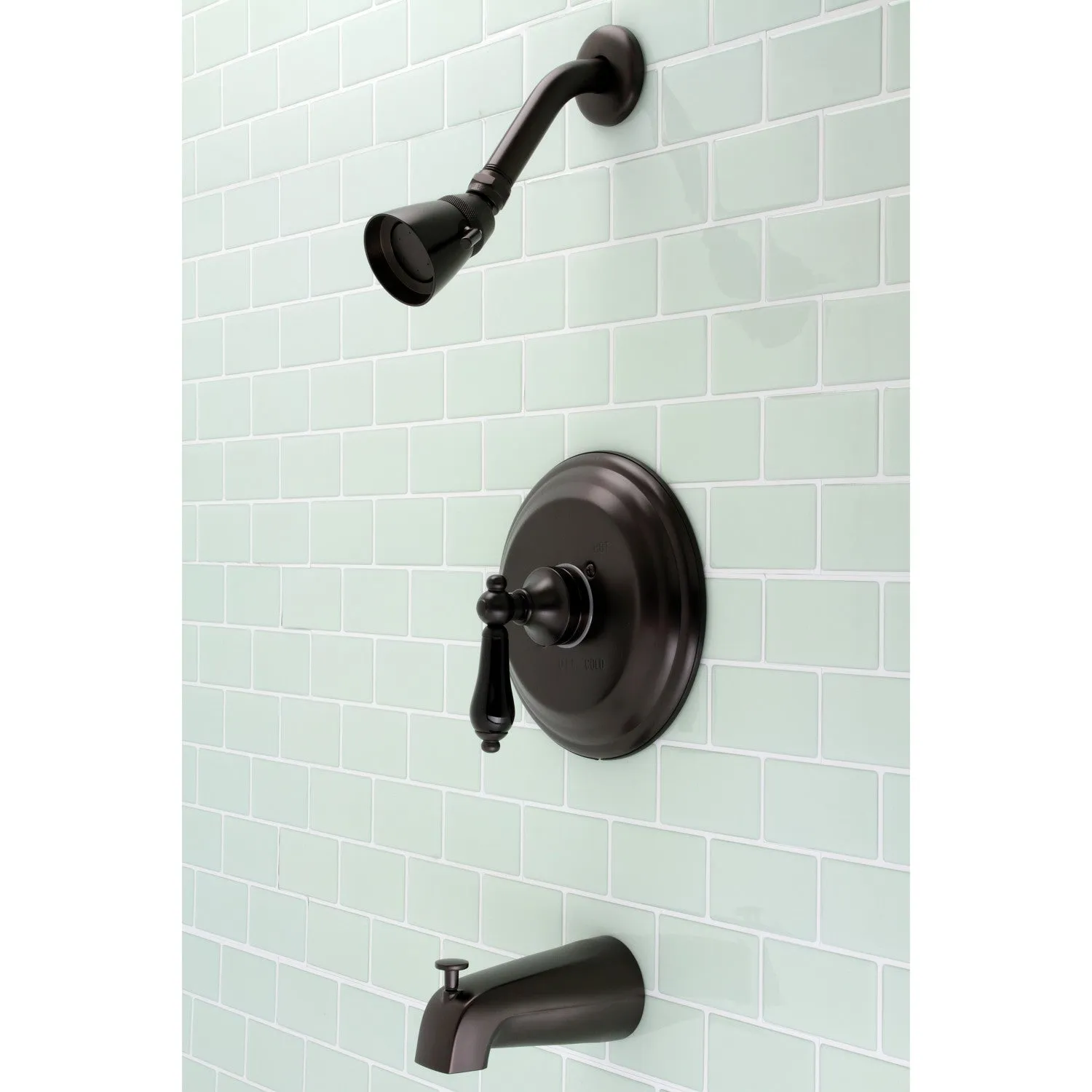 Duchess KB3635PKL Single-Handle Pressure Balanced Tub and Shower Faucet, Oil Rubbed Bronze