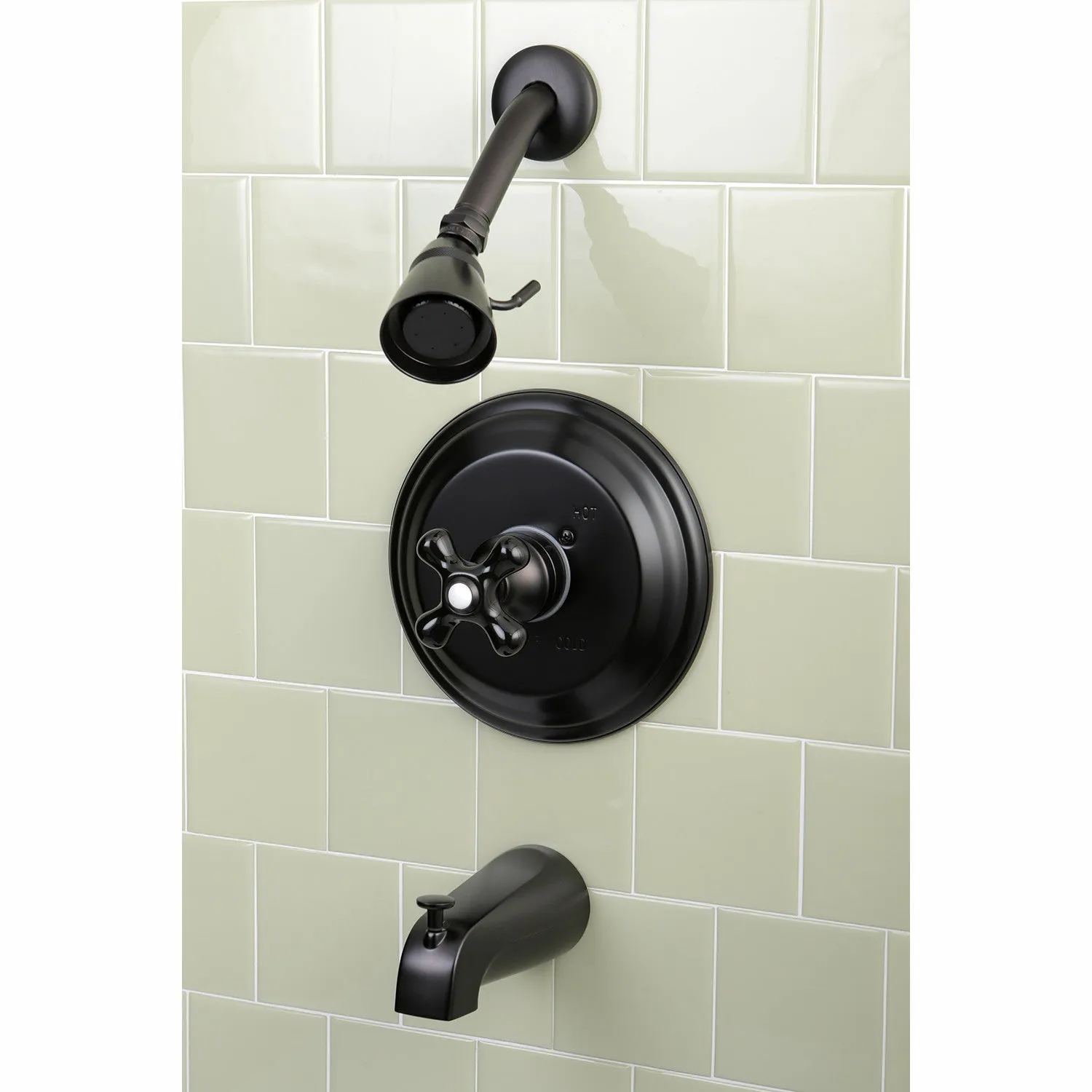 Duchess KB3635PKL Single-Handle Pressure Balanced Tub and Shower Faucet, Oil Rubbed Bronze