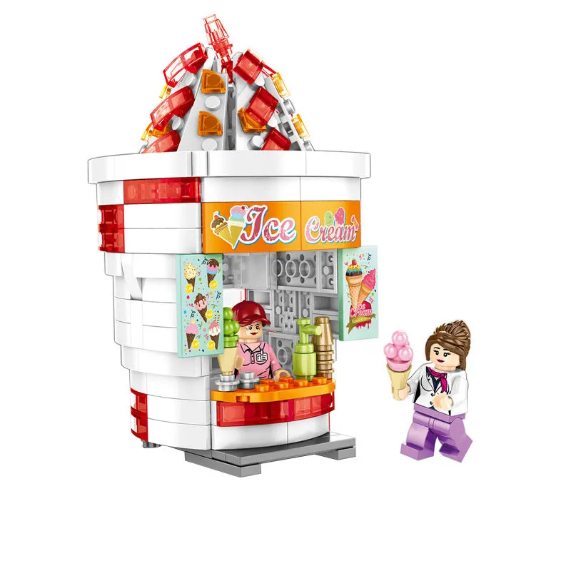Fast Food Stands Building Blocks
