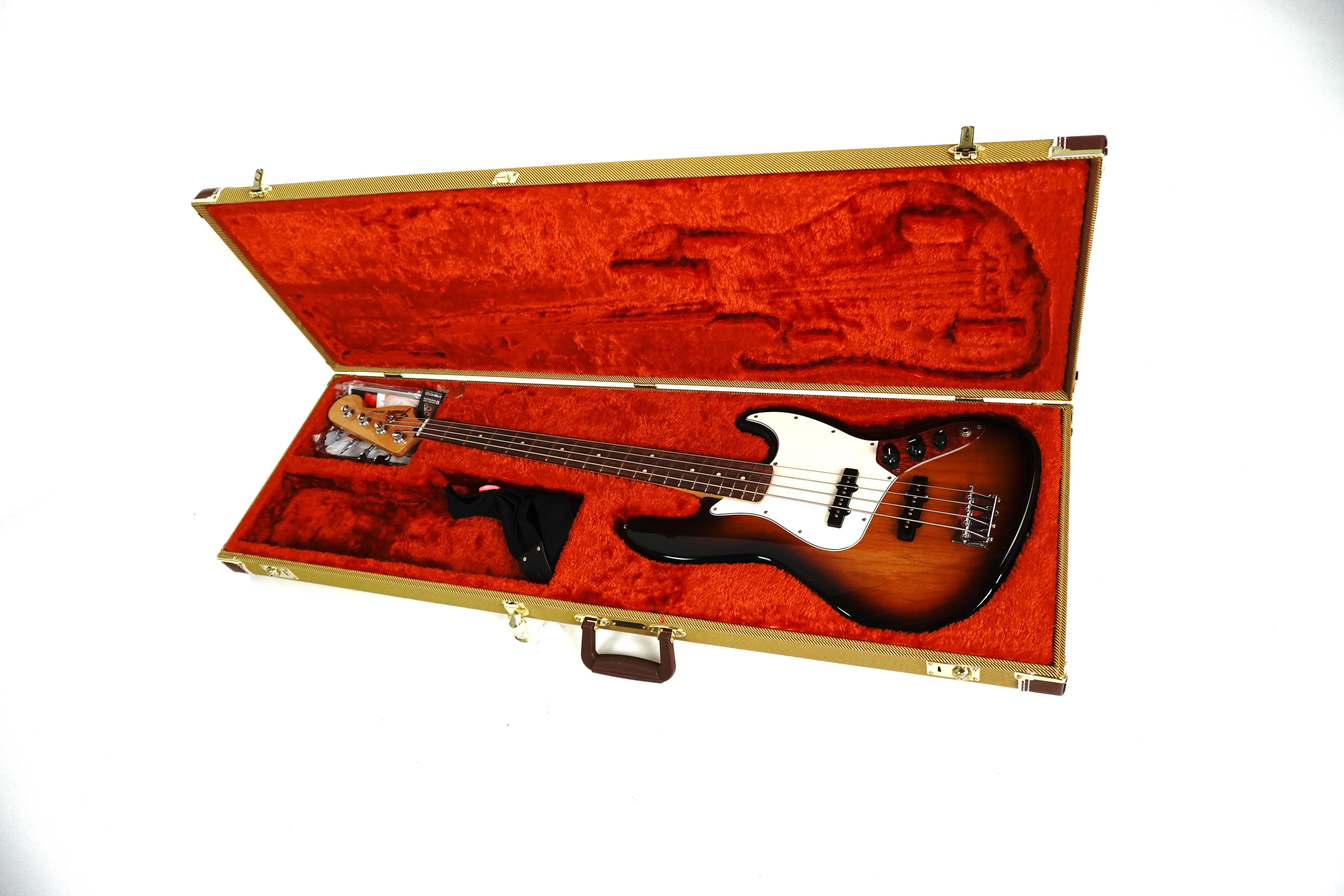 Fender Mexican Jazz Bass Guitar with Case