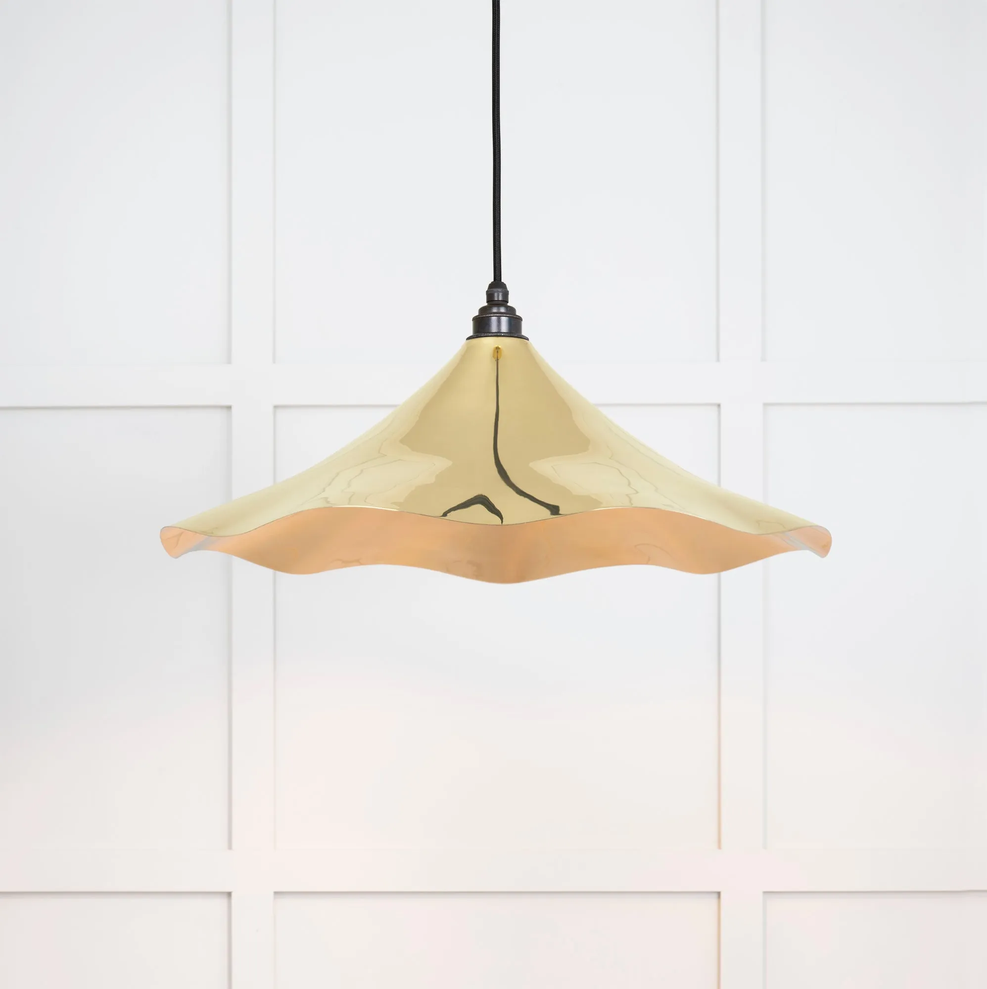Flora Ceiling Light in Brass