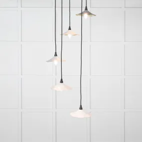 Flora Cluster Light in Birch
