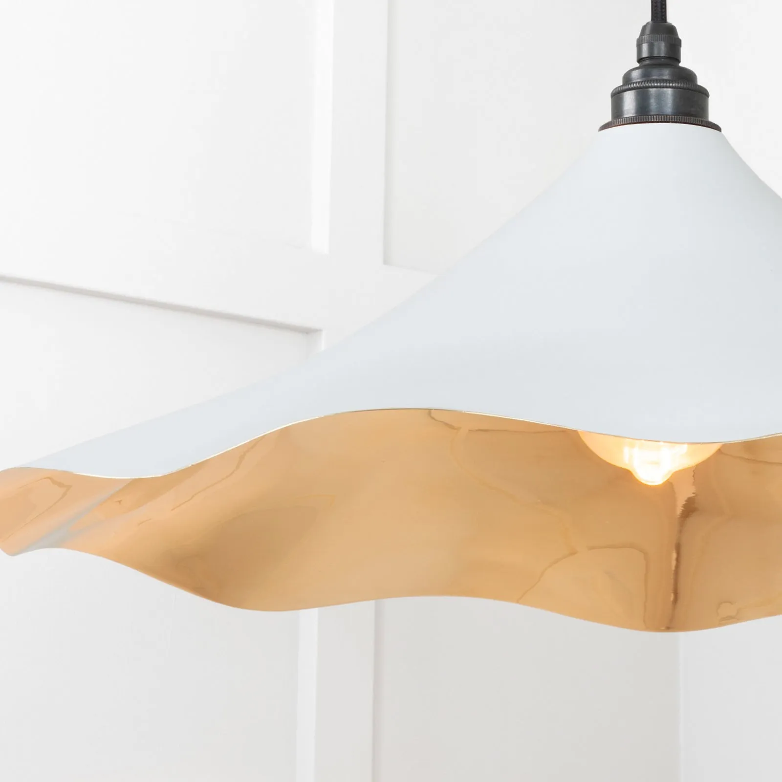 Flora Cluster Light in Birch