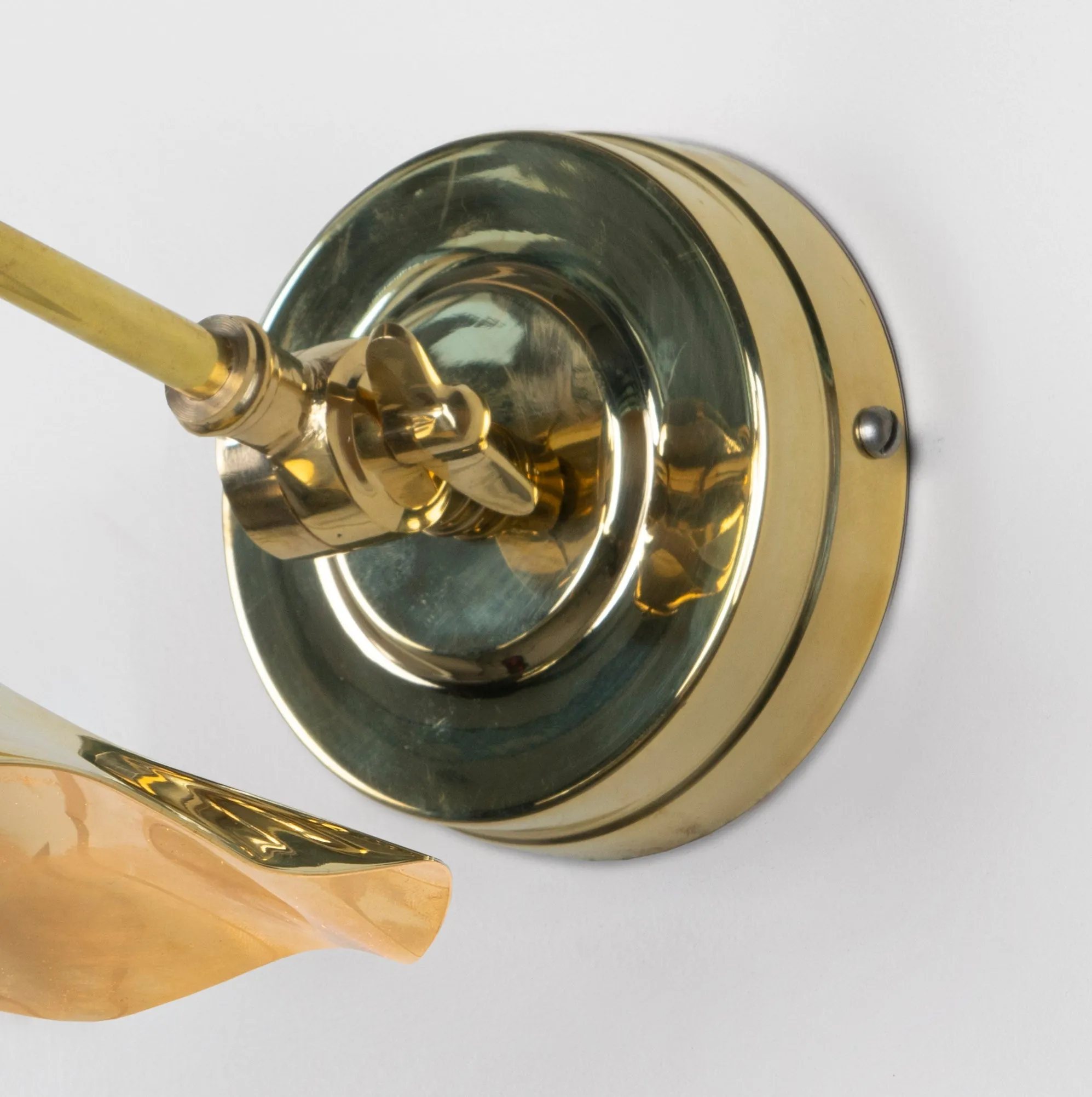 Flora Wall Light in Brass