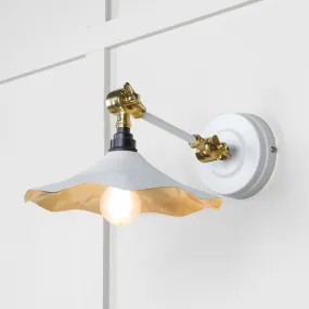Flora Wall Light in Flock