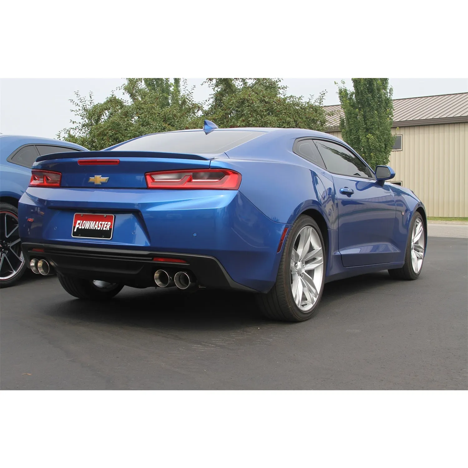 Flowmaster American Thunder Exhaust System Cat Back 3" Tailpipe 4" Tips - Stainless