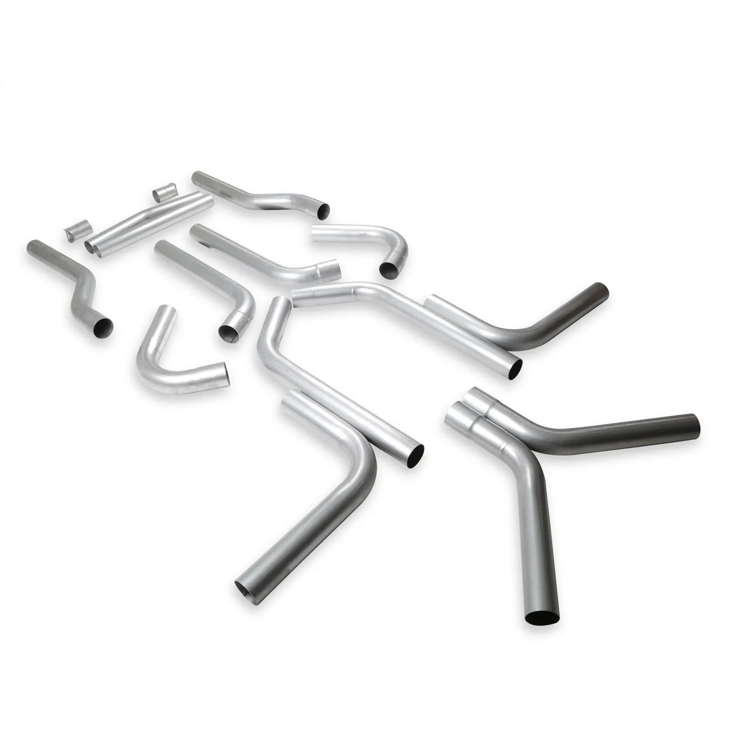 Flowmaster U-Fit Dual Exhaust Kit - 3.00" - Universal 16-piece (Pipes Only)