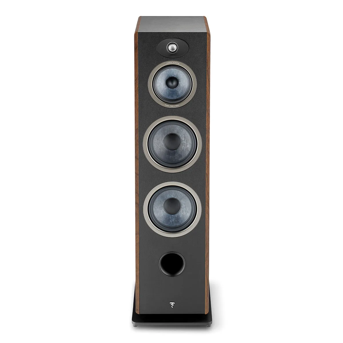 Focal Vestia No.4 Bass-Reflex 3-Way Floorstanding Loudspeaker - Each (Dark Wood)