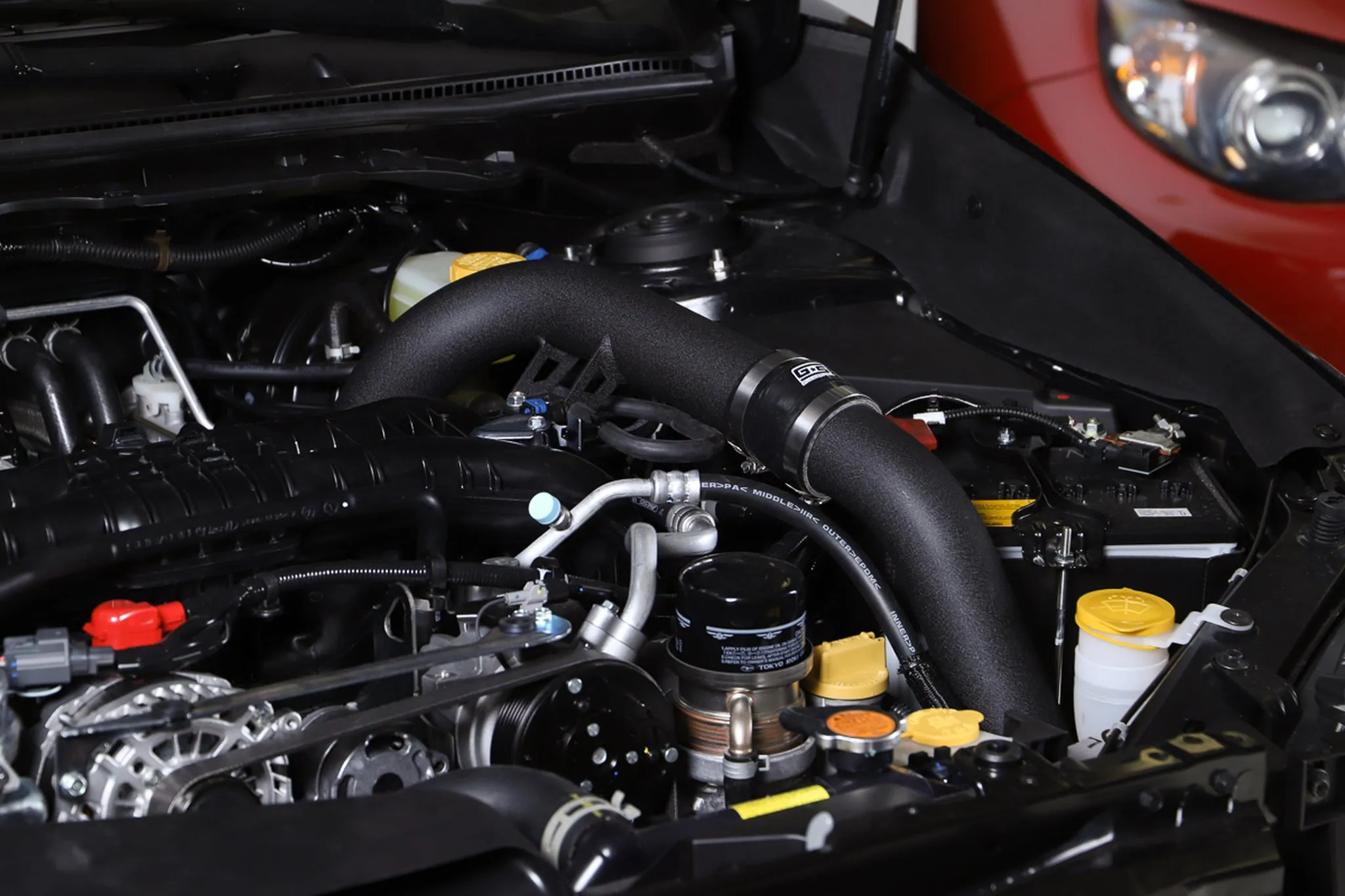 Front Mount Intercooler Kit [Inc. Black Piping] - Subaru 15-21 WRX