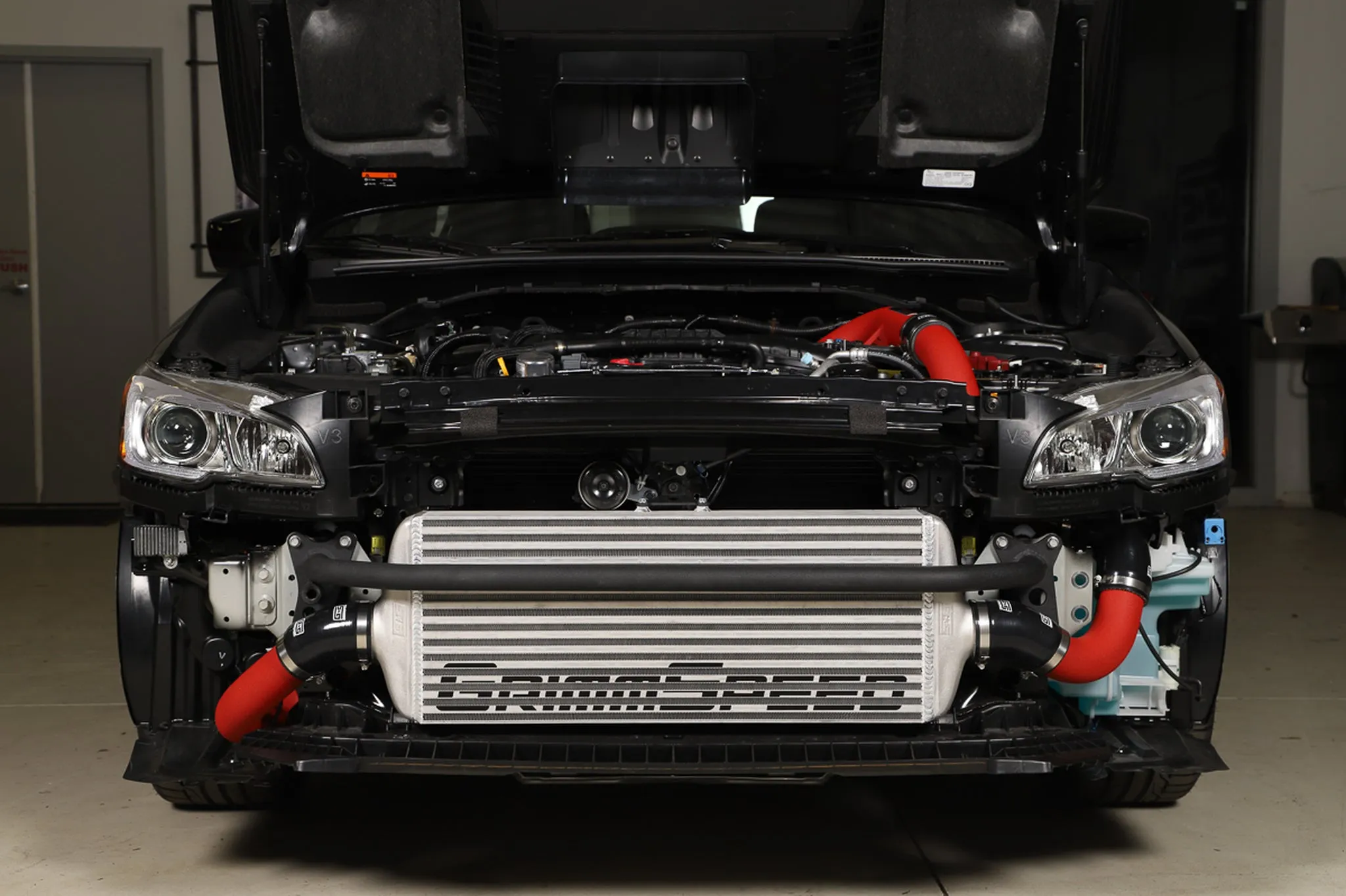 Front Mount Intercooler Kit [Inc. Black Piping] - Subaru 15-21 WRX