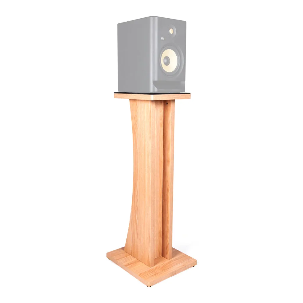 GATOR Elite Studio Monitor Stand Maple