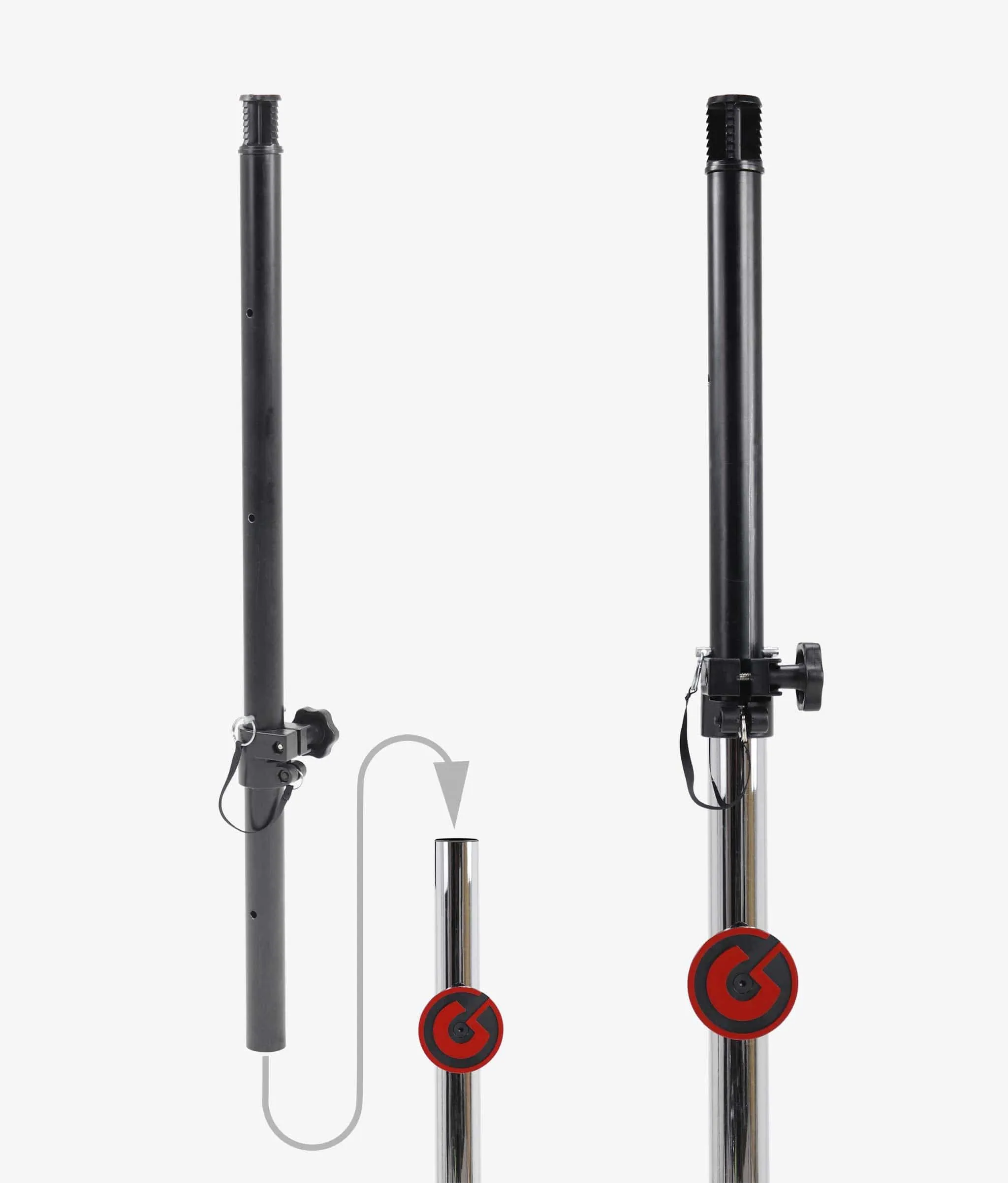 Gibraltar Elevate DJ Stand Speaker Mounts