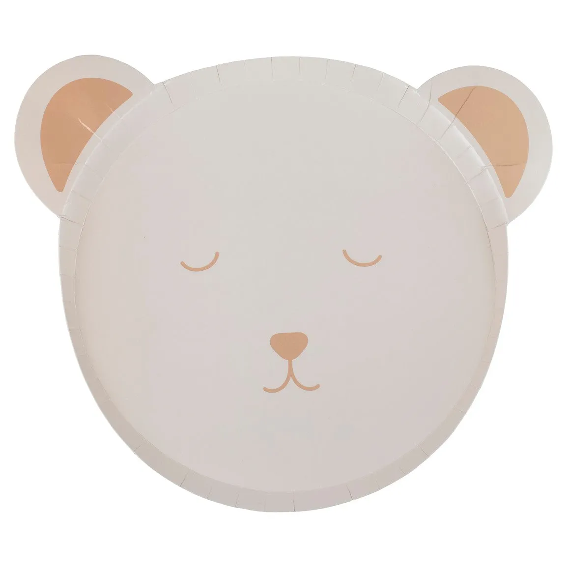 Ginger Ray Paper Plates 8PCS | Teddy