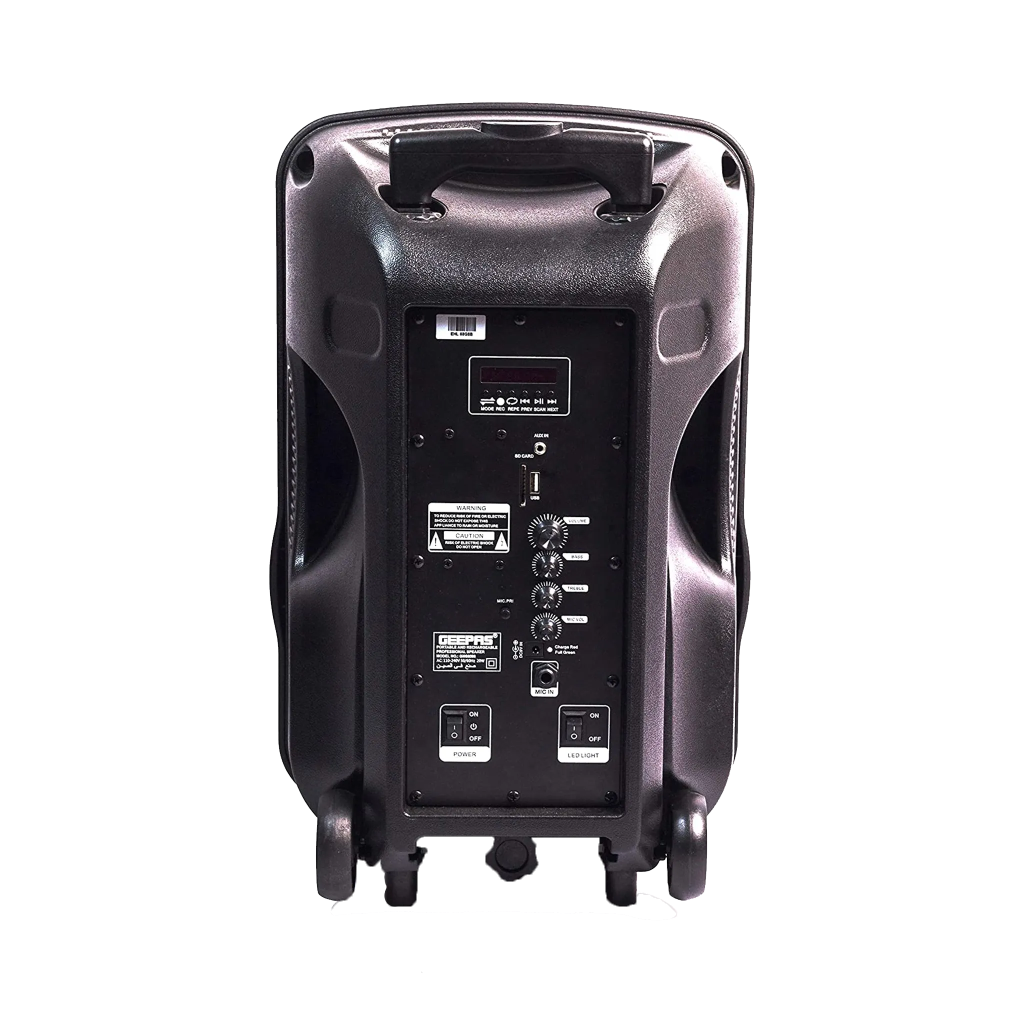 GMS8568 - Port&Rech Prof Spki/Usb/Sa/Fm/Mic/B