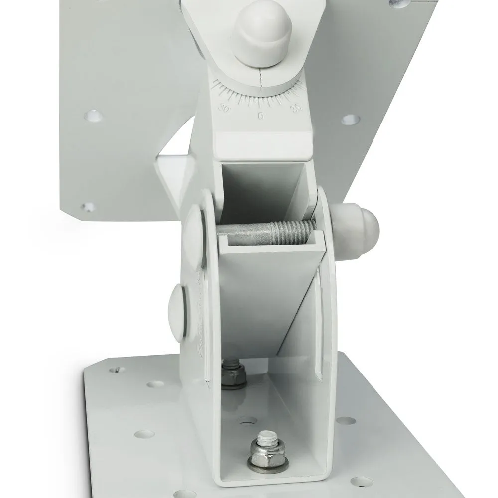 Gravity GR-GSPWMBS20W Tilt and Swivel Wall Mount for Speakers - White