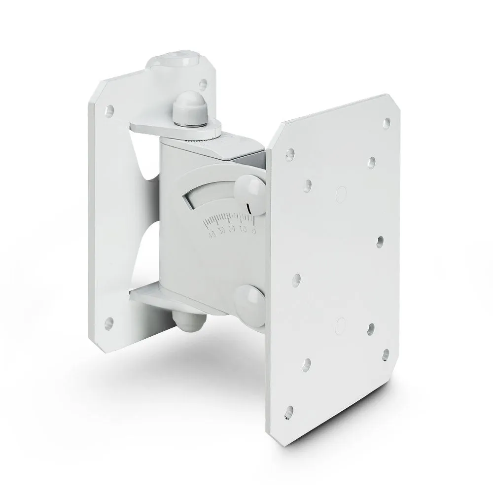 Gravity GR-GSPWMBS20W Tilt and Swivel Wall Mount for Speakers - White