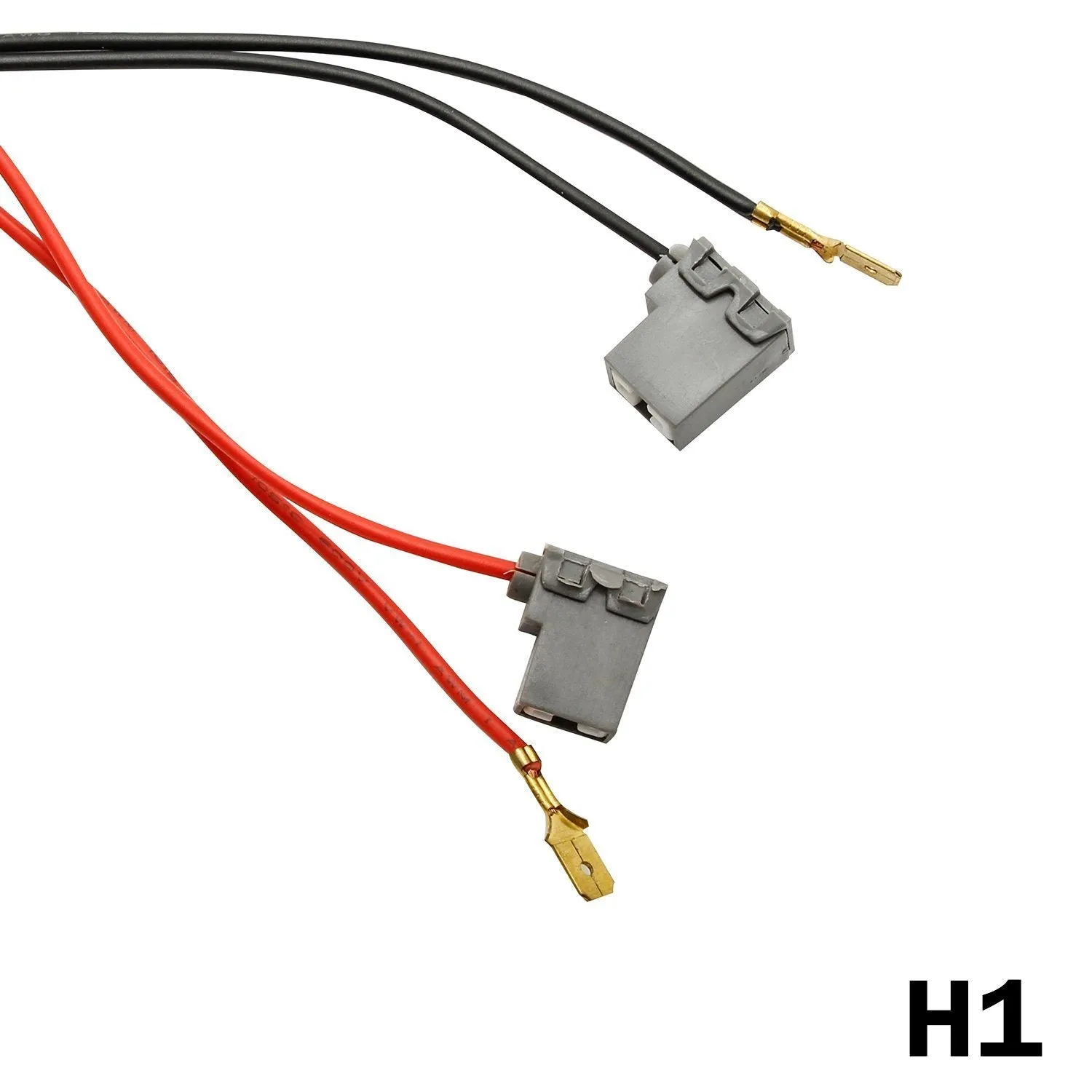 H1, H3 HID & LED 50W 6Ohm Resistor Relay Kit Wiring Harness Adapter