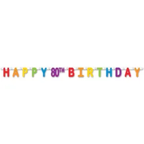 Happy 80th Birthday Streamer