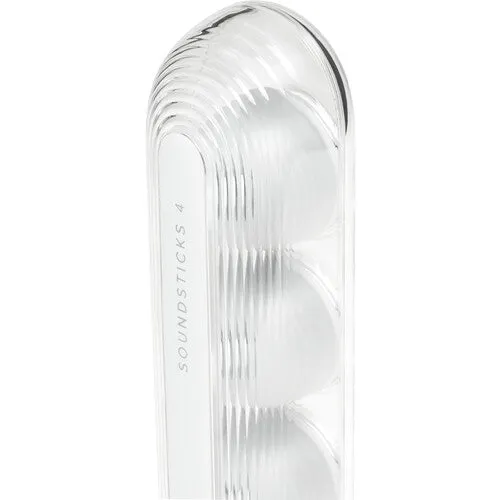 Harman Kardon HKSOUNDSTICK4WHTAM SoundSticks 4 Bluetooth Wireless 2.1 Speaker System (White)