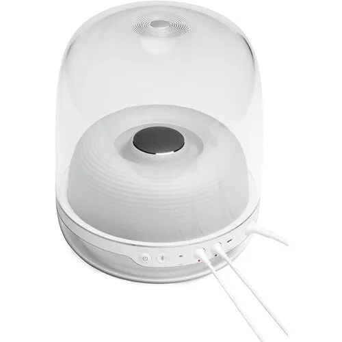Harman Kardon HKSOUNDSTICK4WHTAM SoundSticks 4 Bluetooth Wireless 2.1 Speaker System (White)
