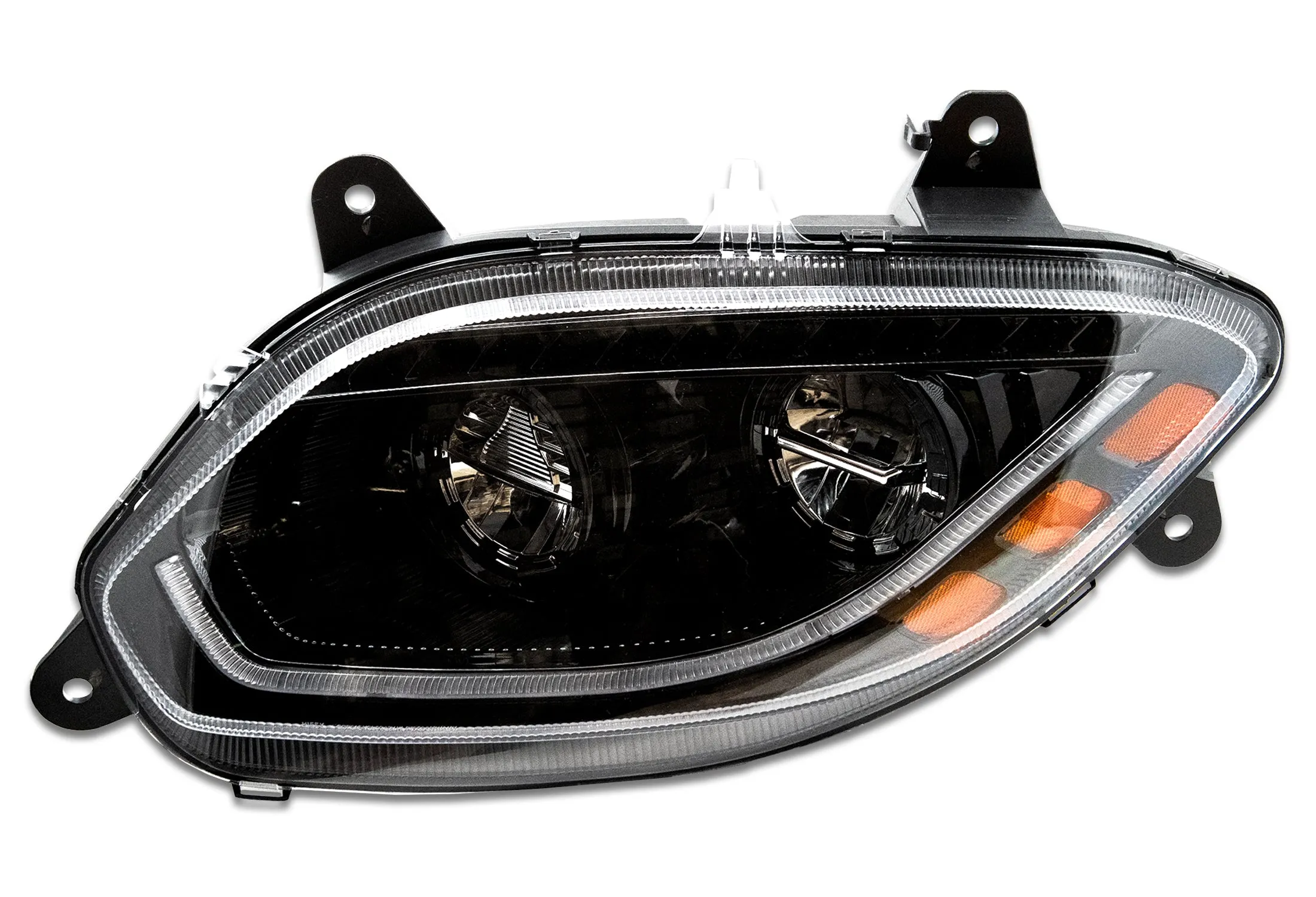 Headlight Led With Turn Sequential Signal Black Driver 2018  International LT LT625
