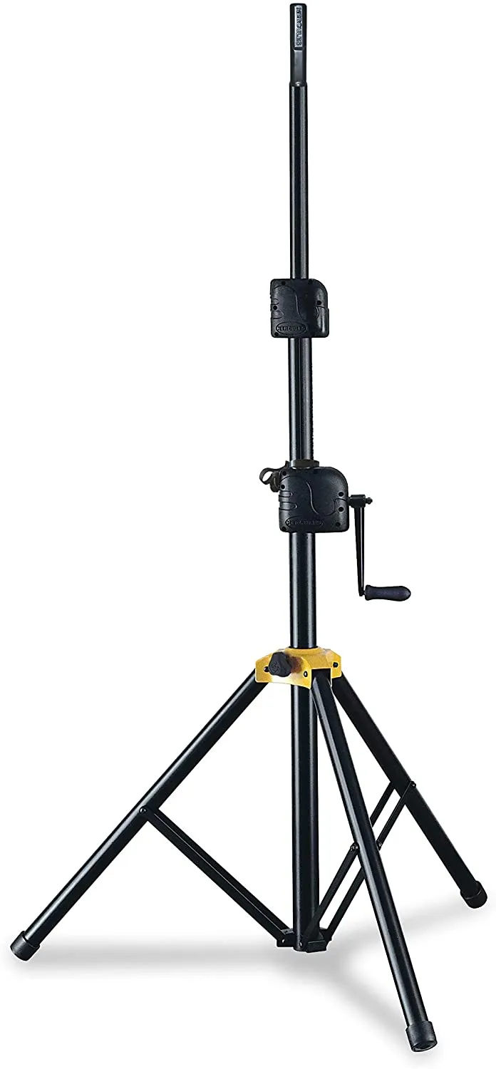 Hercules SS710B Gear Up Speaker Stand with Quick-N-EZ Adapter Pole Top