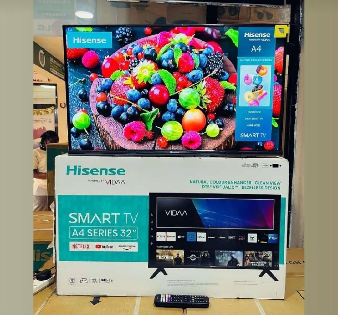 Hisense 32-inch Class A4 Series (32A4) Full HD Smart LED TV – Smart Entertainment with VIDAA OS & Dolby Atmos