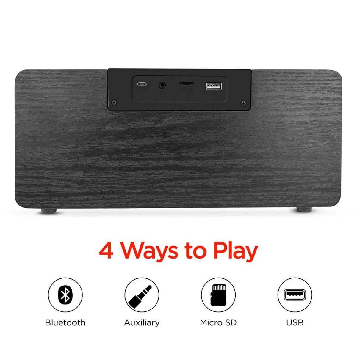 Hypergear Fabrix 2 Wireless Customized Speakers, Black