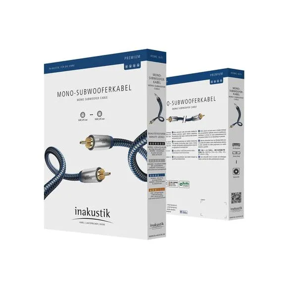 Inakustik  - Premium - Subwoofer Cable