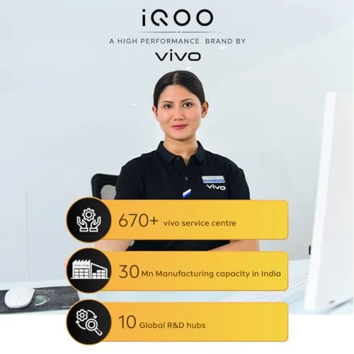 iQOO Z9x 5G (Storm Grey, 6GB RAM, 128GB Storage) | Snapdragon 6 Gen 1 with 560k  AnTuTu Score | 6000mAh Battery with 7.99mm Slim Design | 44W FlashCharge