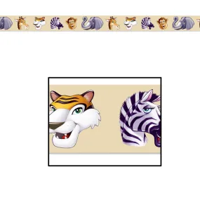 Jungle Animals Party Tape 7cm x 6m