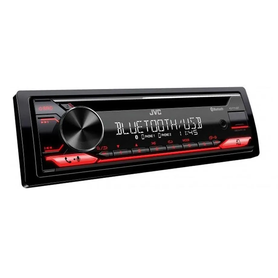 JVC KD-T712BT MP3 CD Media Receiver with USB & Bluetooth
