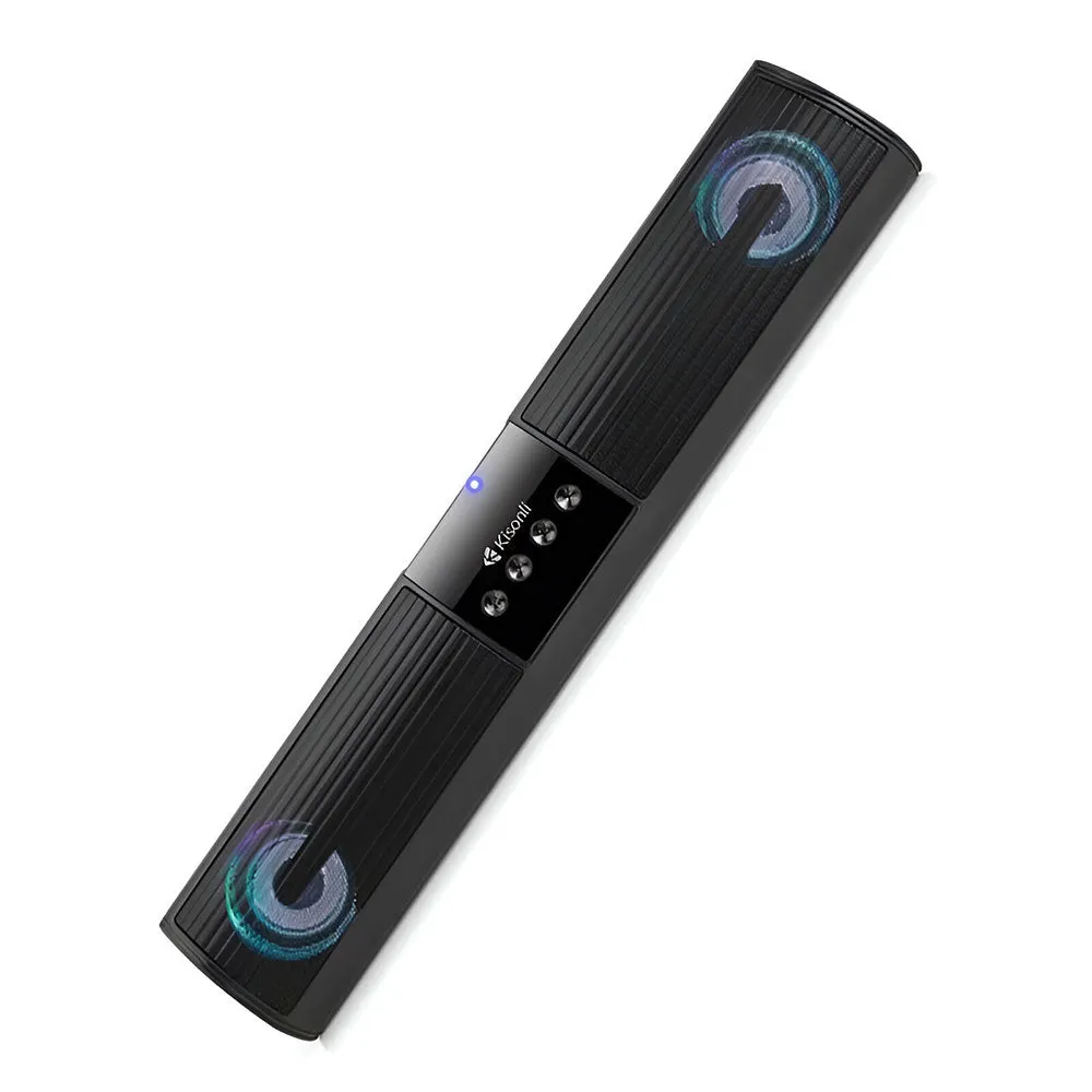 Kisonli LED-907 Portable Bluetooth Speaker 1.0 - Black