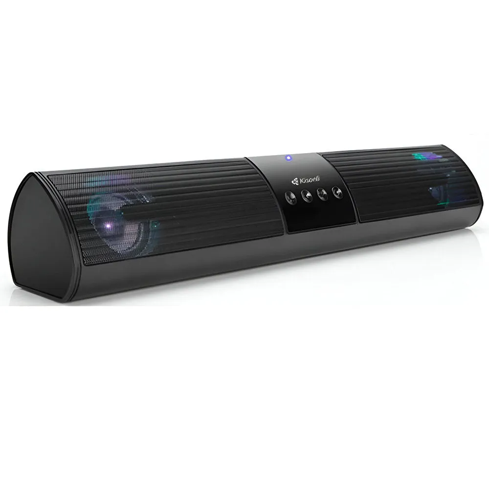 Kisonli LED-907 Portable Bluetooth Speaker 1.0 - Black