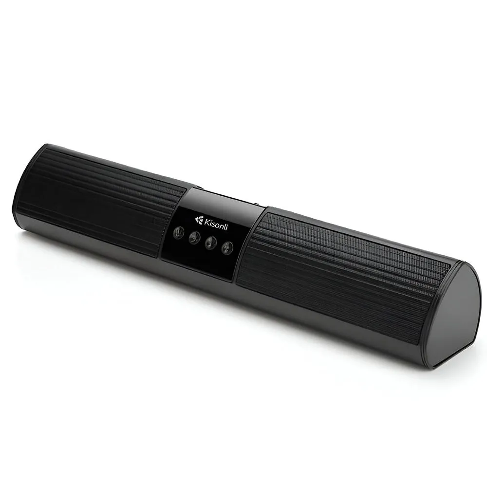 Kisonli LED-907 Portable Bluetooth Speaker 1.0 - Black