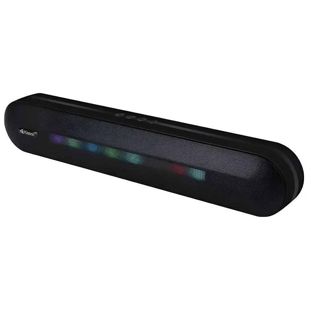 Kisonli LED-911 Portable Bluetooth Speaker 1.0 - Black