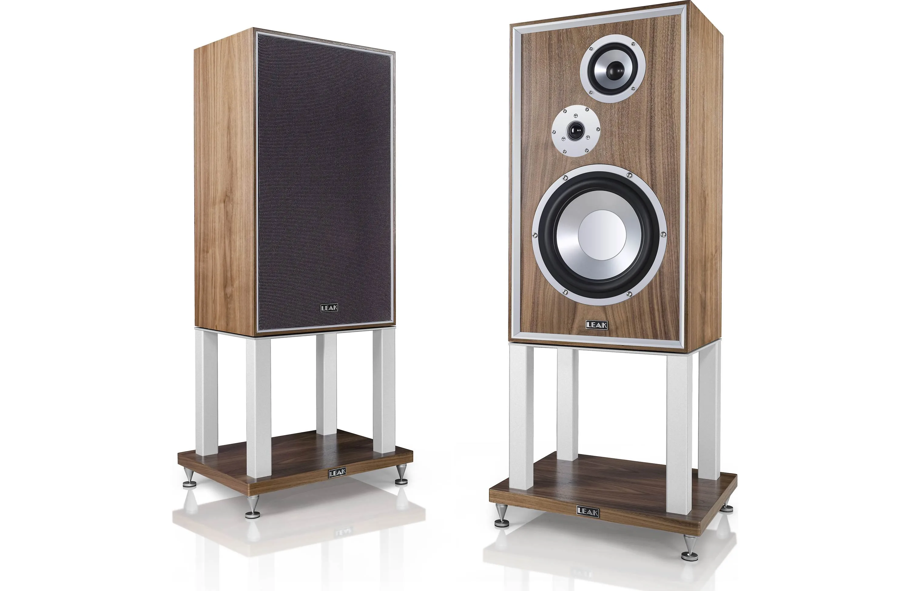 LEAK Sandwich 250 Standmount Loudspeakers - Walnut - Pair