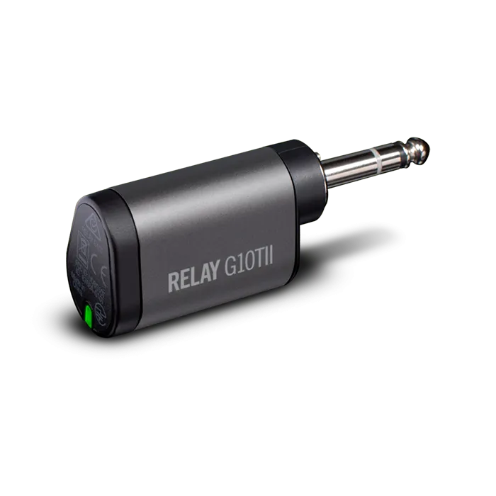 Line 6 RELAYG10-V2 Digital Guitar Wireless System w/ G10TII Rechargeable Transmitter