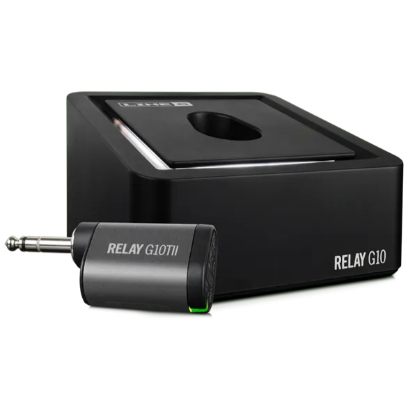 Line 6 RELAYG10-V2 Digital Guitar Wireless System w/ G10TII Rechargeable Transmitter