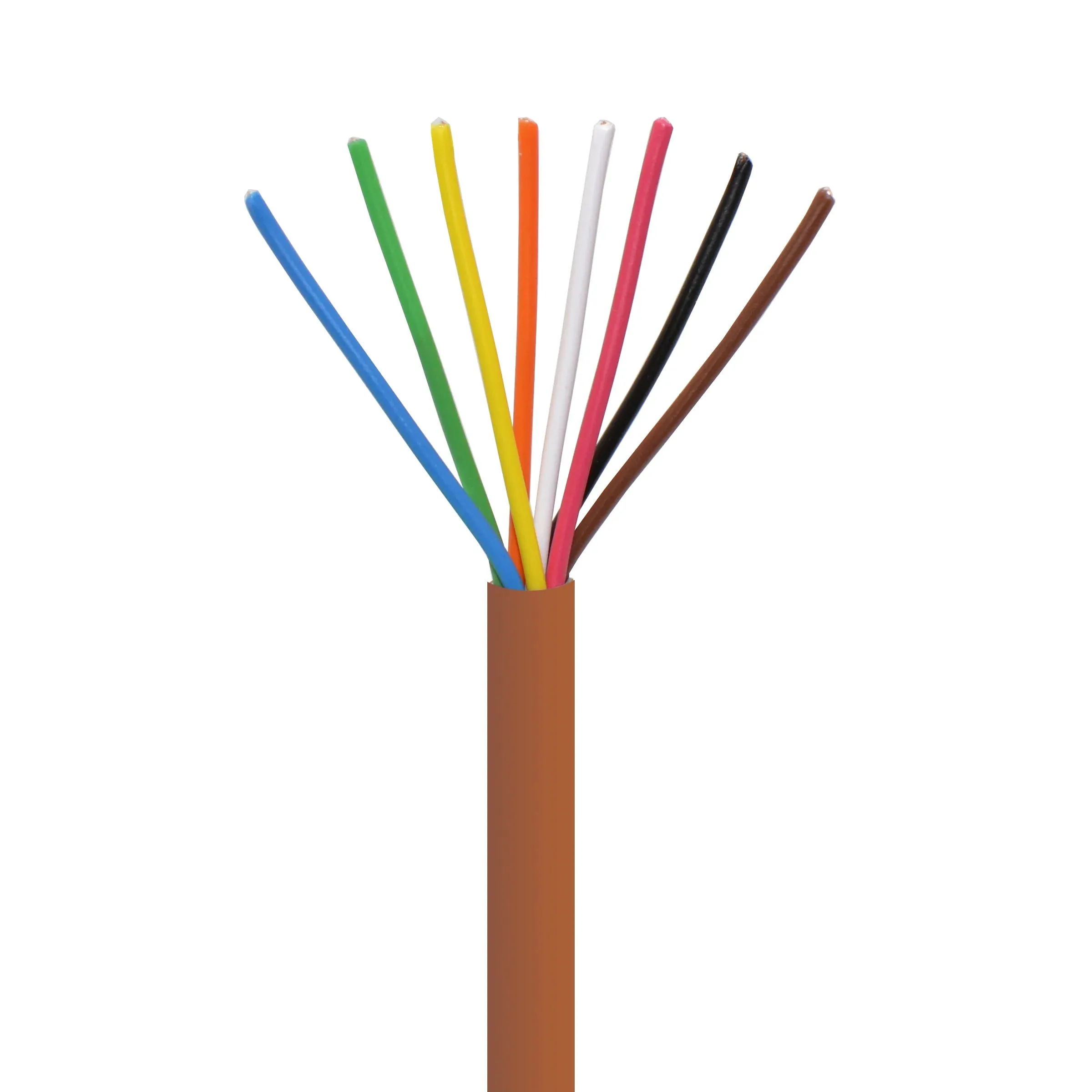 Logico TRW1808-250 18/8 Thermostat Wire 18 Gauge Solid Copper CMR Heating HVAC AC Cable 250FT