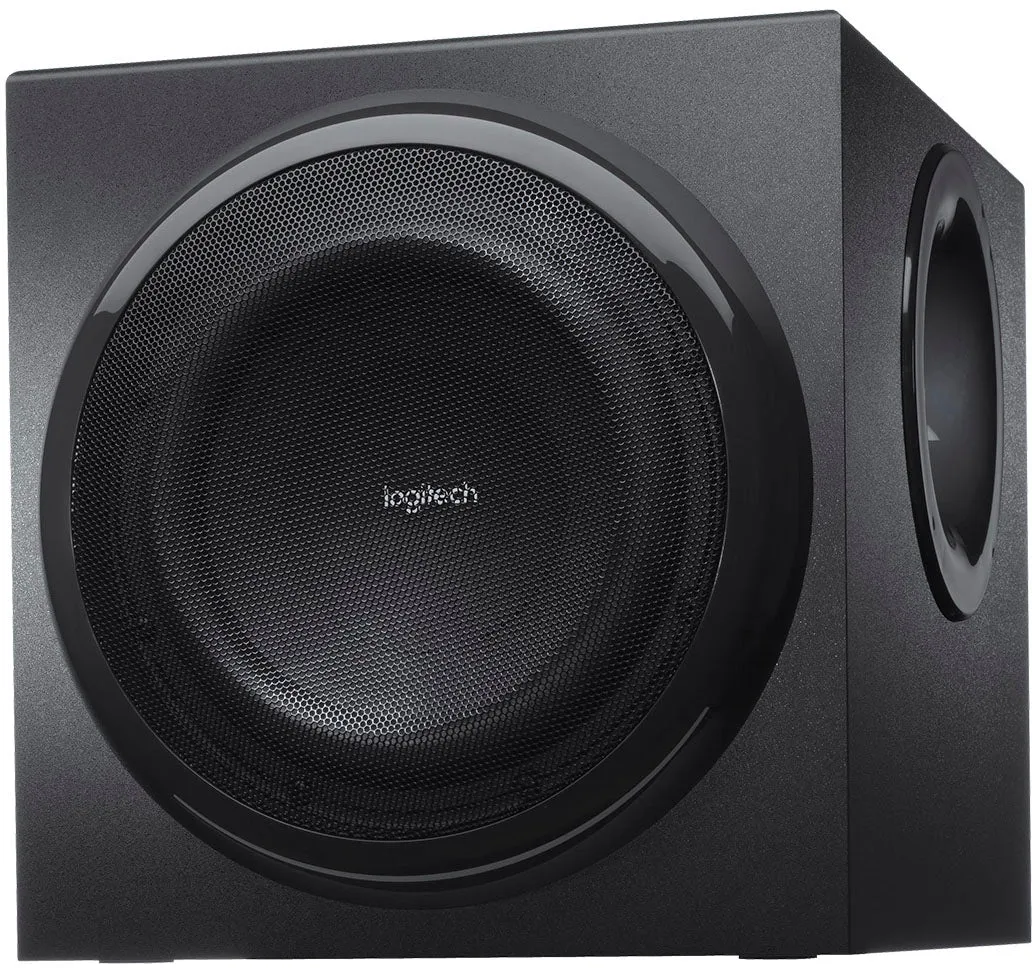 Logitech - Z906 5.1-Channel Satellite Surround Sound Speaker System (6-Piece) - Black