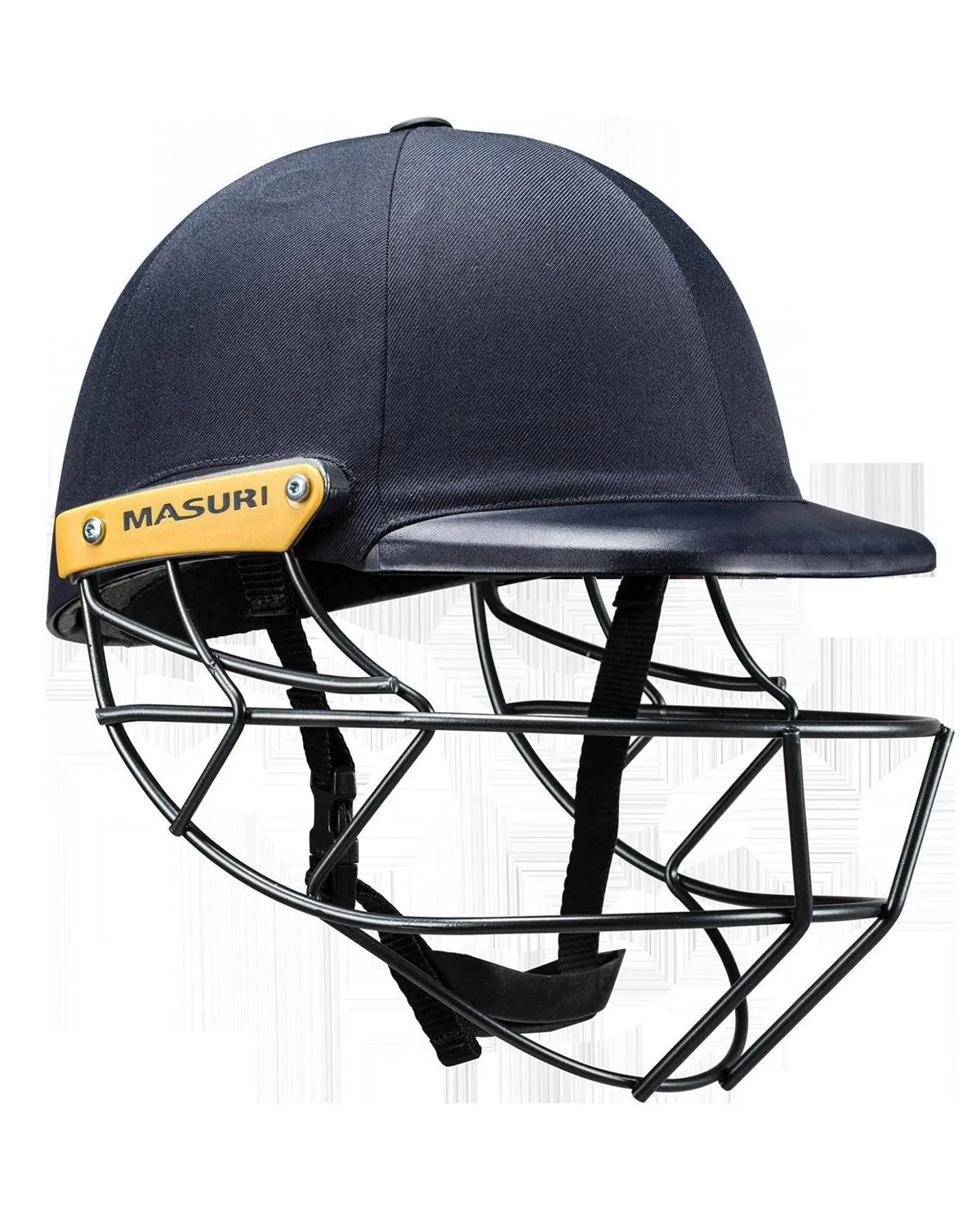 Masuri C Line Plus Stainless Steel Cricket Batting Helmet - Navy - Senior